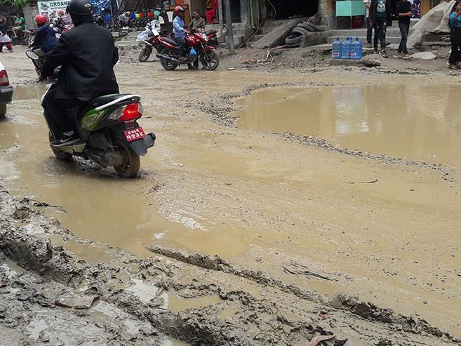 जोरपाटी सडक : हिउँदमा धुलाम्मे र वर्षामा हिलाम्मे